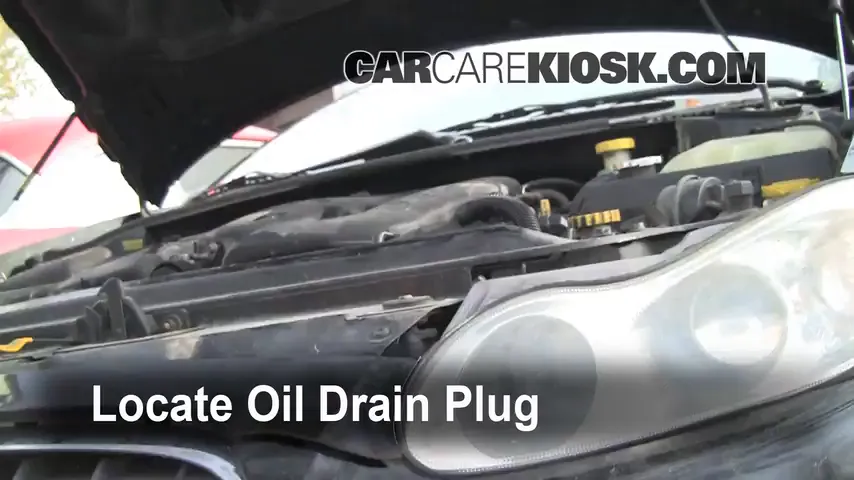 2001 Chrysler LHS 3.5L V6 Oil Change Oil and Oil Filter